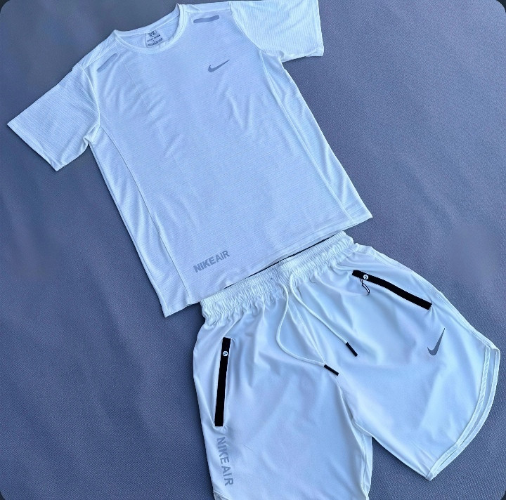 سِت تیشرت وَ شلوارک NIKE AIR (پارچه فول کیفیت).