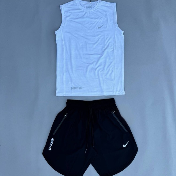 حَلقه ای وَ شلوارک NIKE AIR پارچه (فول کِیفیت).